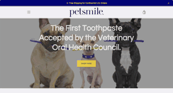 Desktop Screenshot of petsmileusa.com